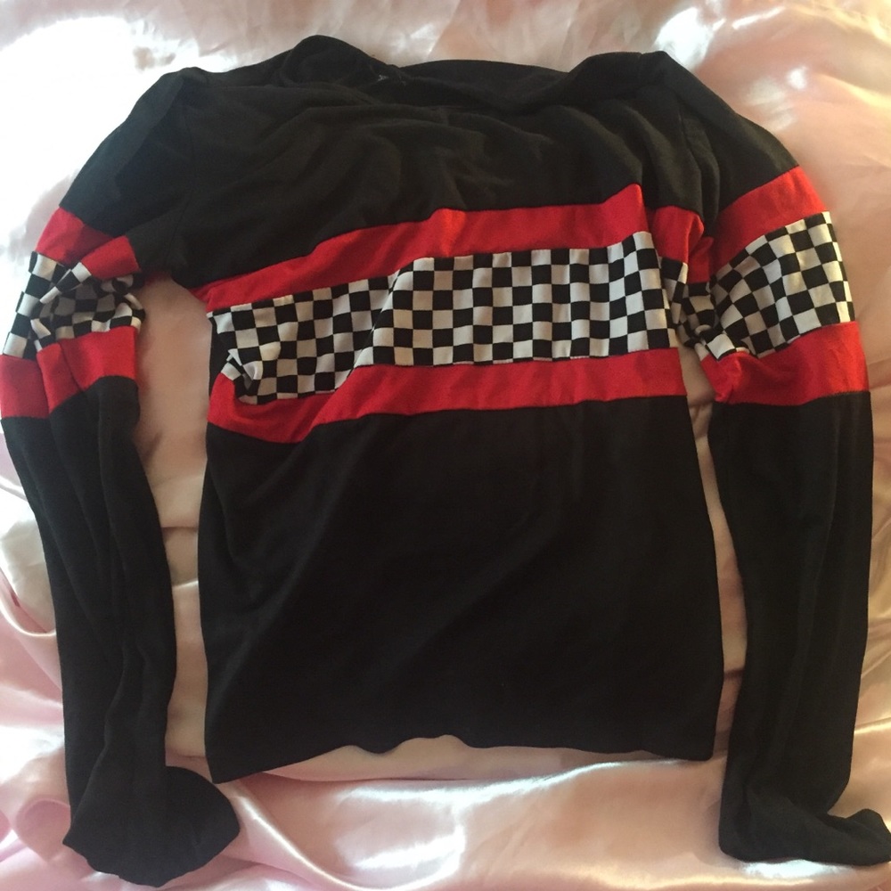 Checkered top